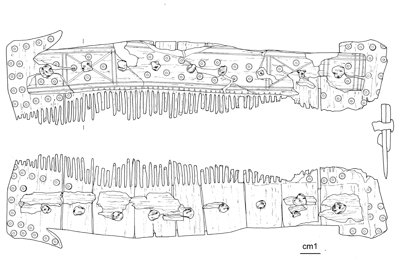 pettine (fine/ inizio secc. VI/ VII)