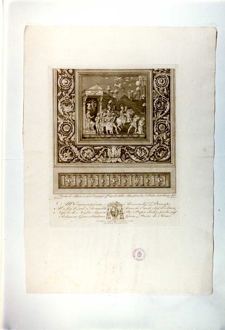 CONDANNA E DECOLLAZIONE DI S. PAOLO (stampa, serie) di Averlino Antonio detto Filarete, Bianchi Secondo, Bianchi L (sec. XVIII)