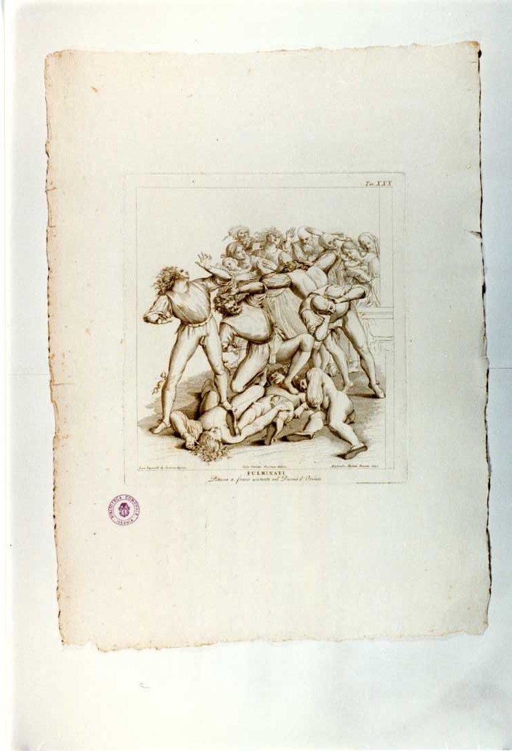 I DANNATI (stampa, serie) di Signorelli Luca, Cencioni Carlo, Mochetti Alessandro (sec. XVIII)