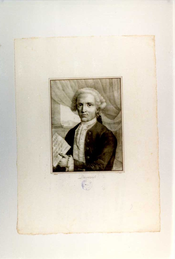 DURANTE (stampa tagliata, serie) di Haster (sec. XIX)