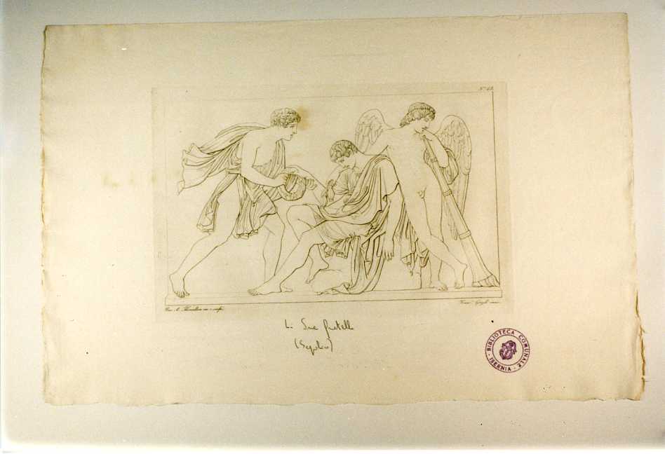 DUE FRATELLI (stampa, serie) di Thorwaldsen Bertel, Garzoli Francesco, Abate Misserini (sec. XIX)