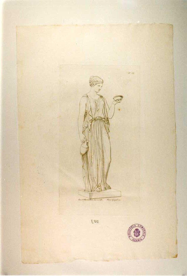 EBE (stampa, serie) di Thorwaldsen Bertel, Garzoli Francesco, Abate Misserini (sec. XIX)