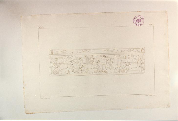 GIOCHI CIRCENSI (stampa tagliata, serie) di Costa Annibale, Pozzi Stefano (sec. XIX)