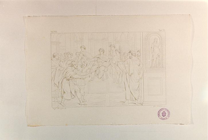 SAN PAOLO (stampa, serie) di Sanzio Raffaello, Balestra Giovanni Battista, Bonaiuti Raffaele (sec. XIX)