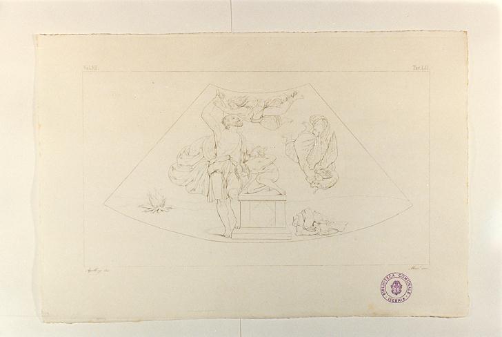 SACRIFICIO DI ISACCO (stampa, serie) di Sanzio Raffaello, Marcucci Giuseppe, Apolloni Girolamo (sec. XIX)