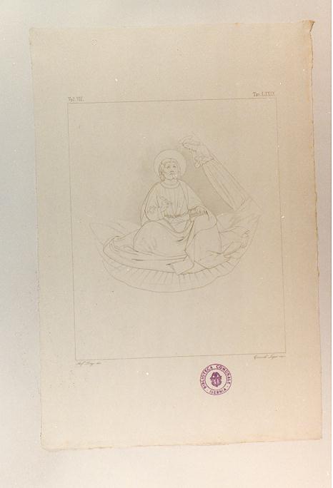 SAN MATTEO (stampa smarginata, serie) di Giovanni da Fiesole detto Beato Angelico, Lepri Gioacchino, Pozzi Stefano (sec. XIX)