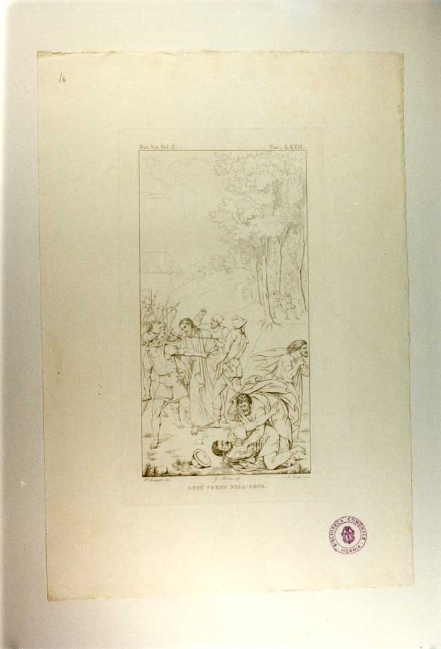 LA CATTURA (stampa, serie) di Muziano Girolamo, Costa Annibale, Santorelli P (prima metà sec. XIX)