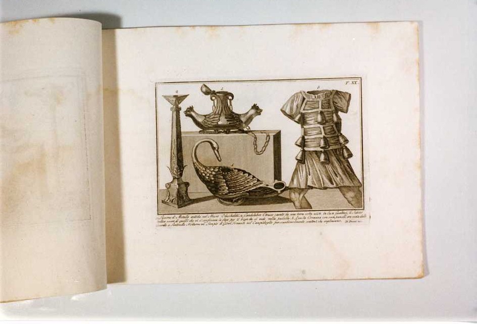 LUCERNE; CANDELABRO; CORAZZA (stampa, serie) di Pronti Domenico (fine/ inizio secc. XVIII/ XIX)
