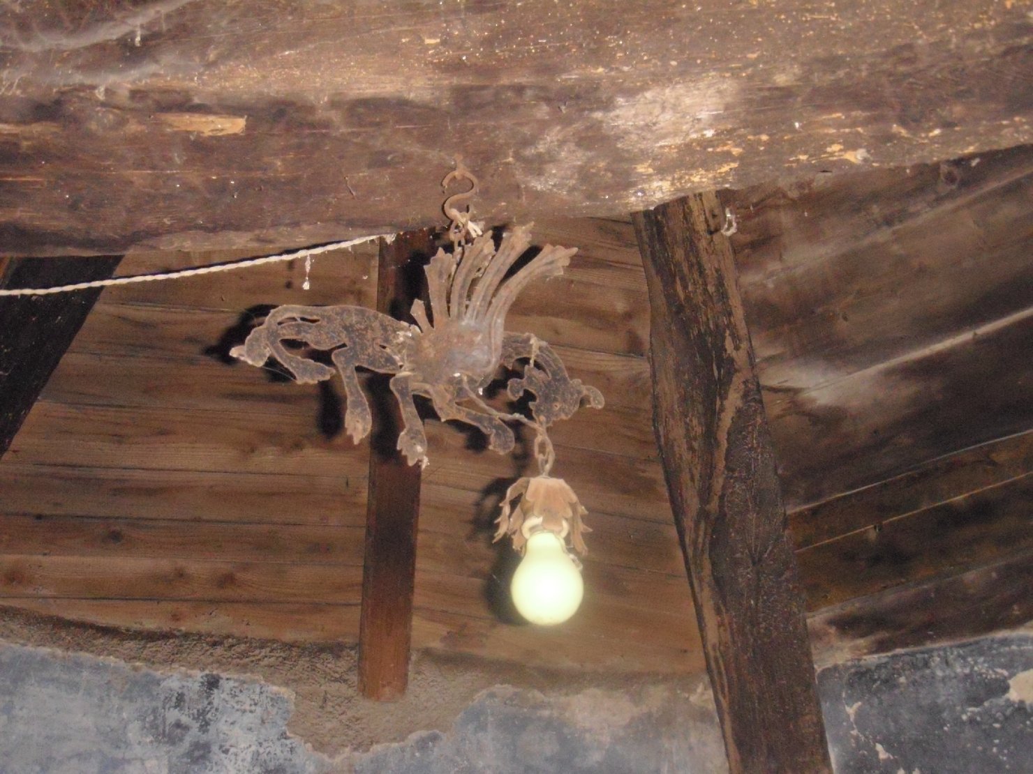 lampadario - bottega italiana (sec. XX)