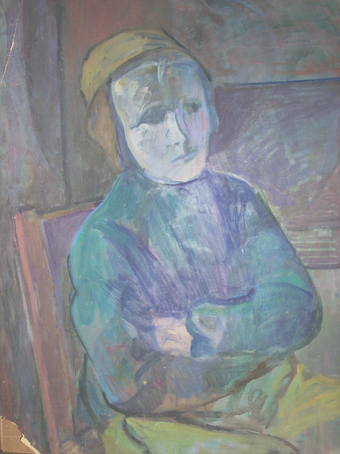 Ritratto di bambino torellese, ritratto di bambino (dipinto) di Ciamarra Elena (sec. XX)