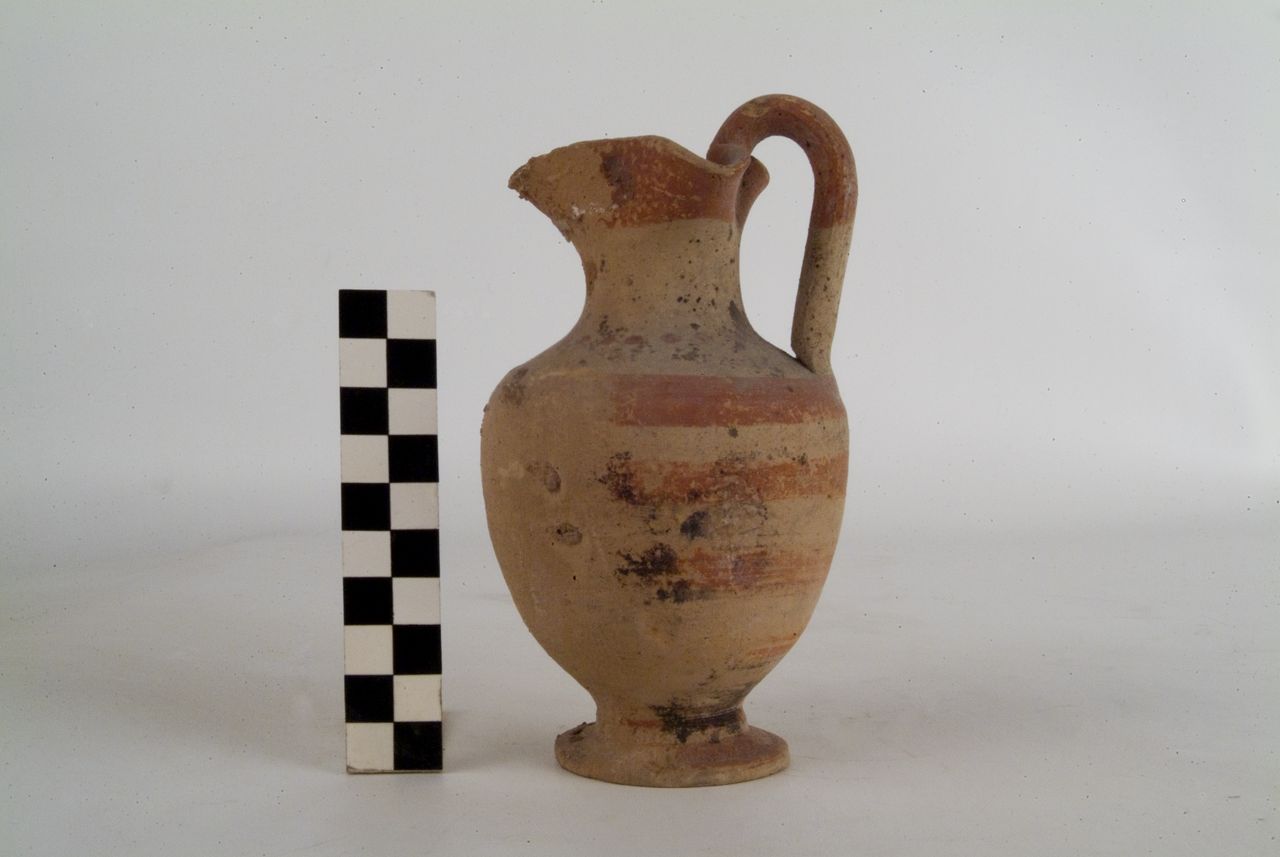 OINOCHOE A BOCCA TRILOBATA - produzione daunia (sec. IV a.C)