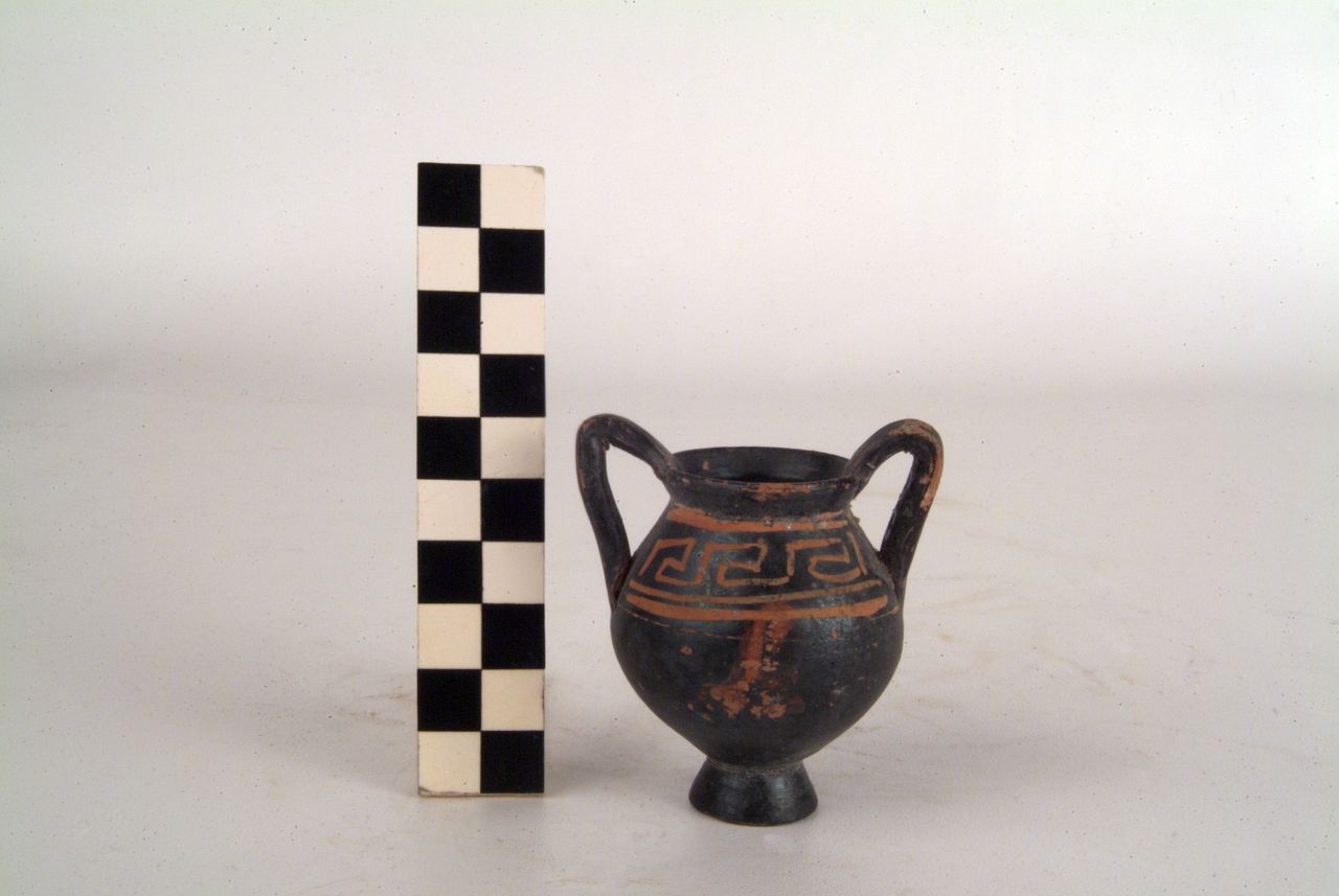 KANTHAROS MINIATURISTICO, Morel, tipo 3744a 1 - produzione apula (sec. IV a.C)