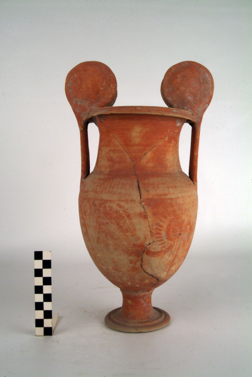 CRATERE A MASCHERONI - produzione arpana (metà sec. III a.C)