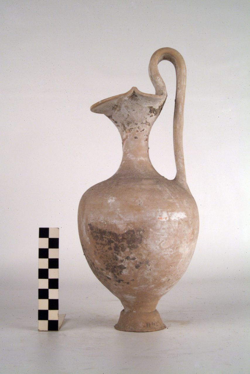 OINOCHOE A BOCCA TRILOBATA - produzione arpana (metà sec. III a.C)