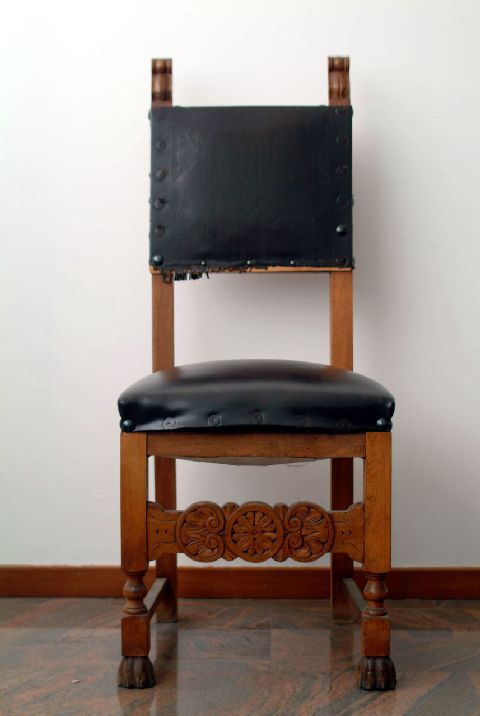 sedia - bottega Italia meridionale (primo quarto sec. XX)