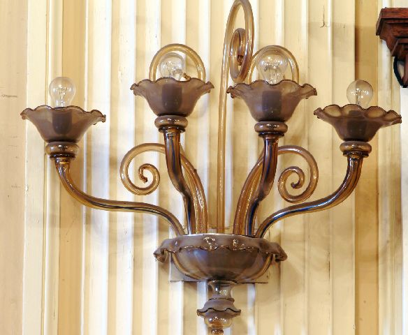 candeliere da parete - produzione veneziana (prima metà sec. XX)