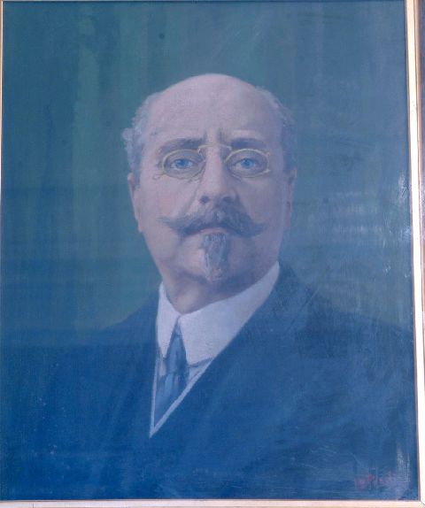 Luigi Milella (1907-1908), Ritratto di Luigi Milella, sindaco di Bari (dipinto) di Lo Presti Antonio (sec. XX)