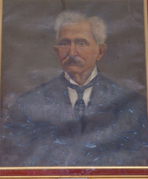 Avv. Giuseppe Capaldi 1909-1910, Ritratto di Giuseppe Capaldi, sindaco di Bari (dipinto) - ambito Italia meridionale (metà sec. XX)
