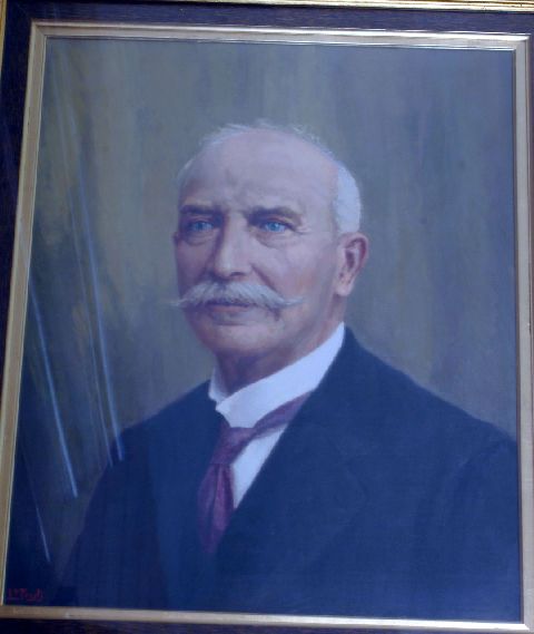 Giuseppe Bottalico sindaco: 1890-1892 1893-1894, ritratto di Giuseppe Bottalico sindaco di Bari (dipinto) di Lo Presti Antonio (sec. XX)