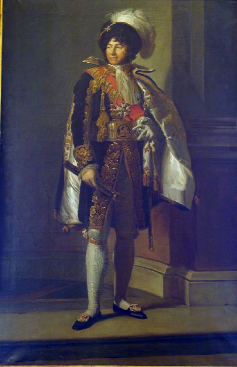 Gioacchino Murat, ritratto di Gioacchino Murat (dipinto) di Minervini Leonardo (seconda metà sec. XIX)