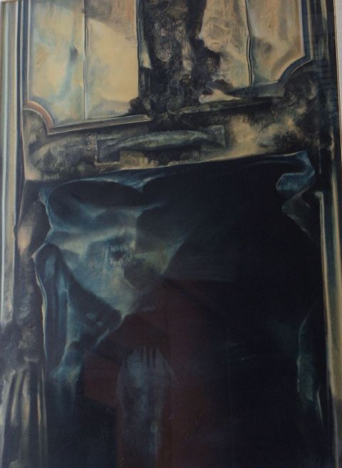 Manigllia, Porta con maniglia (dipinto) di Menolascina Franco (sec. XX)