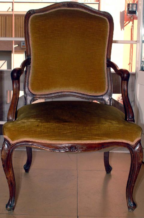 sedia - a braccioli - bottega italiana (fine/ inizio secc. XIX/ XX)