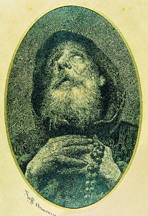 San Francesco di Paola (stampa) di Armenise Raffaele (secc. XIX/ XX)