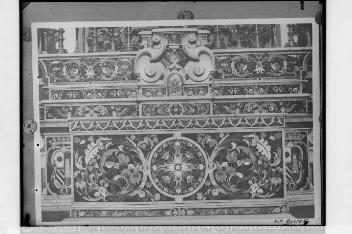 GRAVINA DI PUGLIA (BA) - Chiesa di S. Francesco (negativo) di Foto Cassano (Gravina di Puglia), Riproduzione Soprintendenza (XX)