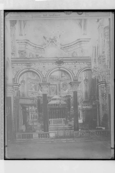 BARI - Basilica di S. Nicola - Iconostasi (negativo) di Riproduzione Soprintendenza (XX)