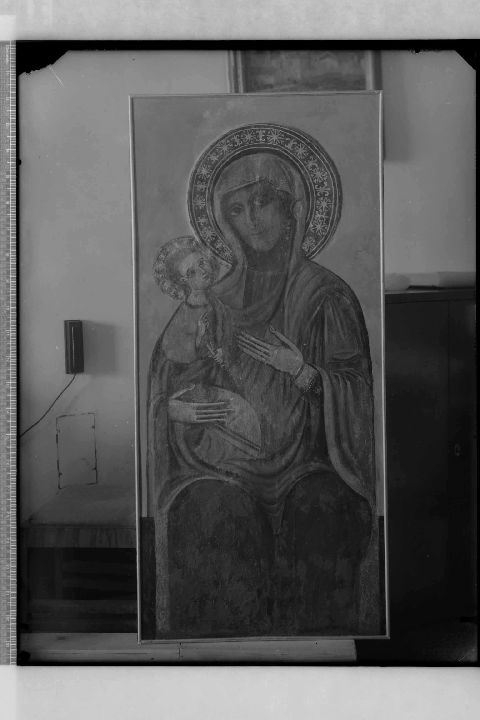 ASCOLI SATRIANO (FG) - Chiesa della Misericordia - Tavola (negativo) di Soprintendenza (XX)