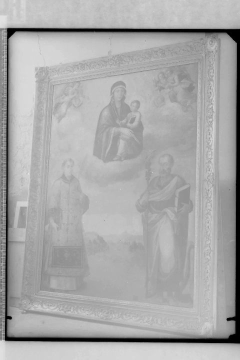 TARANTO - Cattedrale - Episcopio Sala Rossa (negativo) di Soprintendenza (XX)
