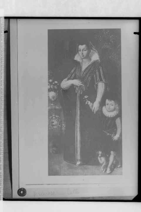 BARI - Collezione privata Sig. Puliti - Dipinto (negativo) di Riproduzione Soprintendenza (XX)