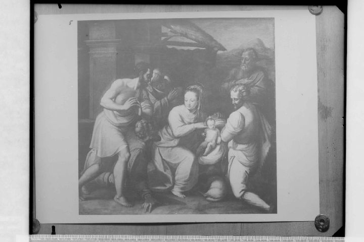 BARI - Collezione privata Sig. Puliti - Dipinto (negativo) di Riproduzione Soprintendenza (XX)