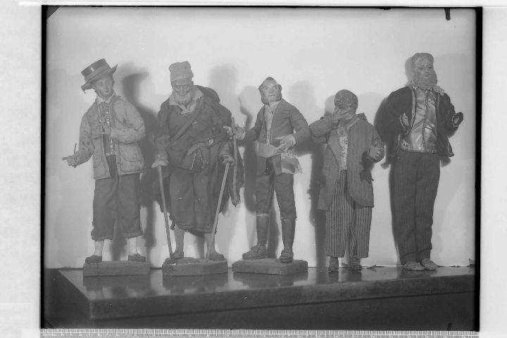 BARI - Casa Simeone Moscelli - Presepe (negativo) di Soprintendenza (XX)