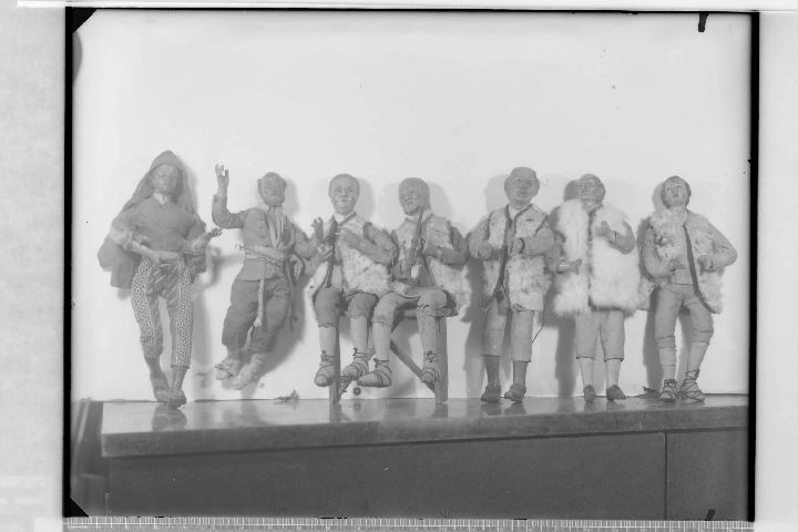 BARI - Casa Simeone Moscelli - Presepe (negativo) di Soprintendenza (XX)