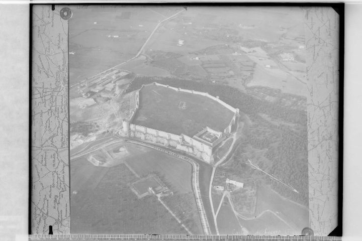 LUCERA (FG) - Castello (negativo) di Aeronautica, Riproduzione Soprintendenza (XX)