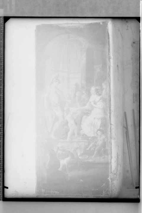 SAN SEVERO (FG) - Proprietà avv. Ugo de Biase - Dipinto su tela (negativo) di Cav. Corrado Giaquinto, Soprintendenza (XX)