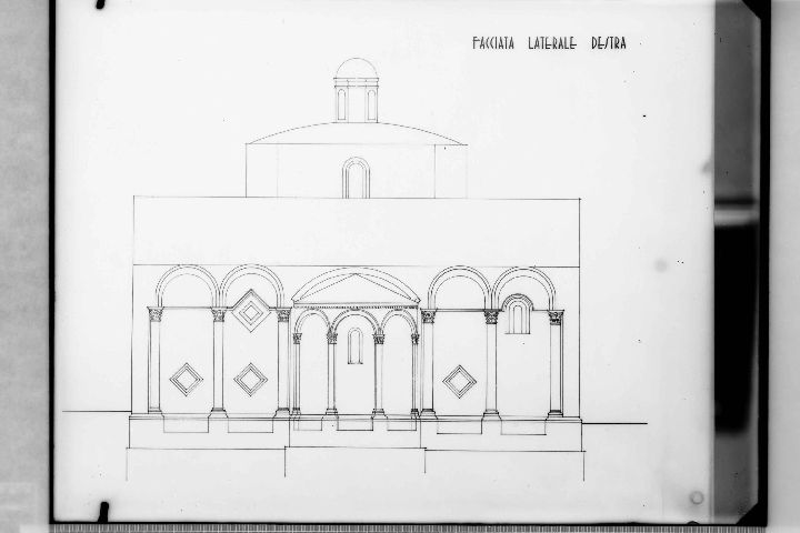 Siponto (FG) - Chiesa di S. Maria di Siponto (negativo) di Anonimo (XX)