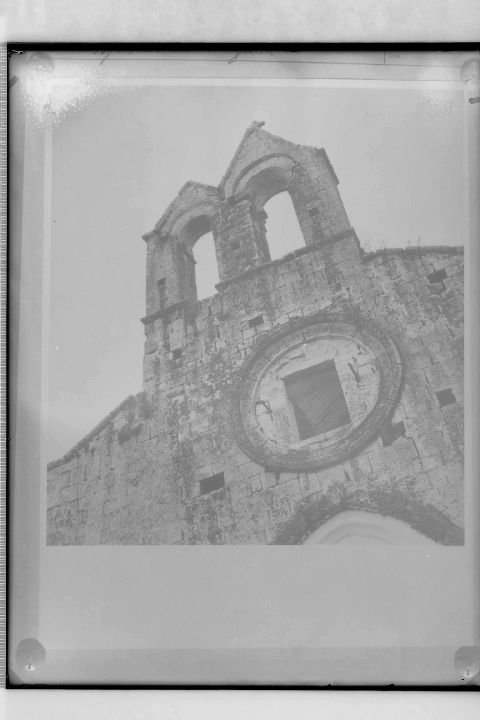 Ceglie Messapica (Br). Chiesa della Madonna della Grotta (negativo) di Anonimo (XX)