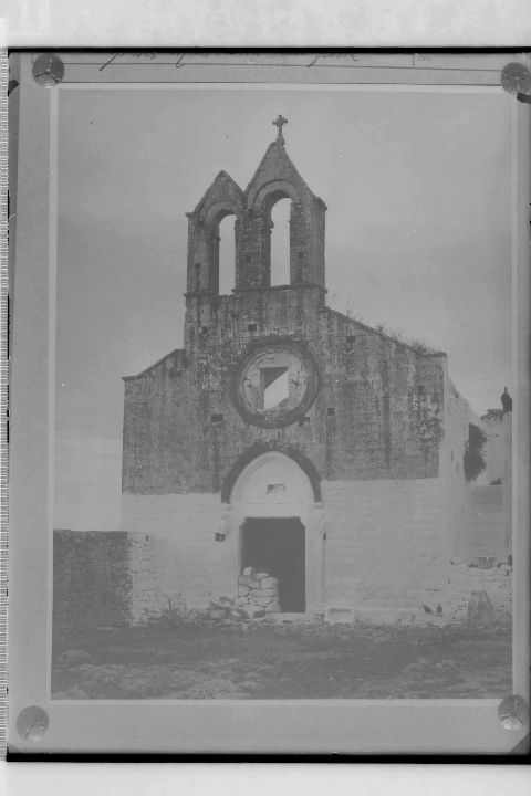 Ceglie Messapica (Br). Chiesa della Madonna della Grotta (negativo) di Anonimo (XX)