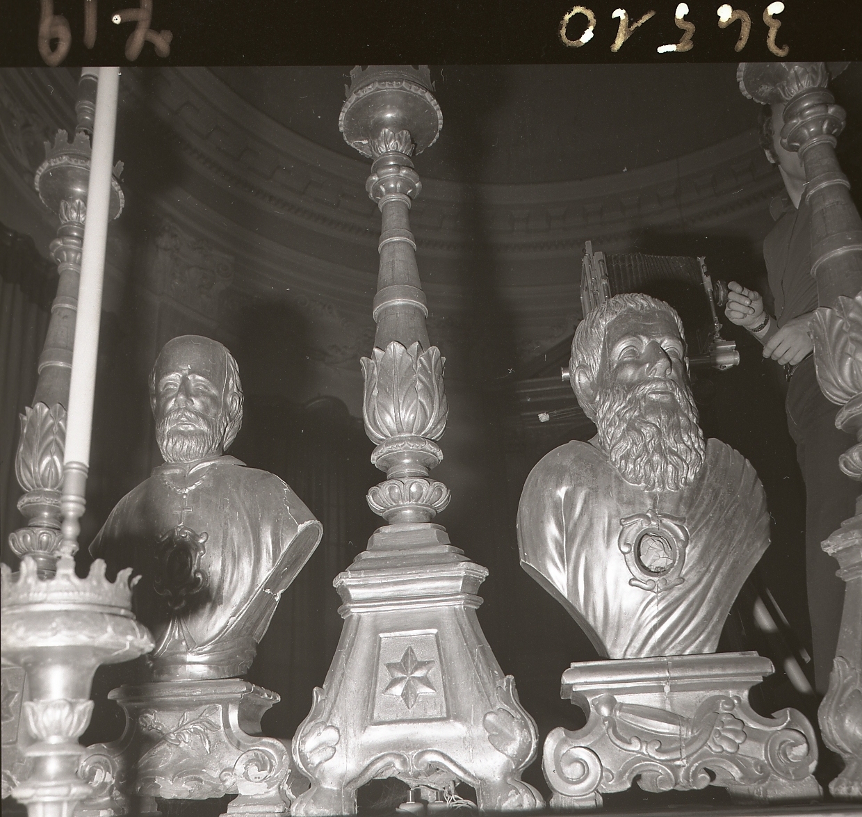 reliquiario antropomorfo - bottega ferrarese (sec. XVIII)