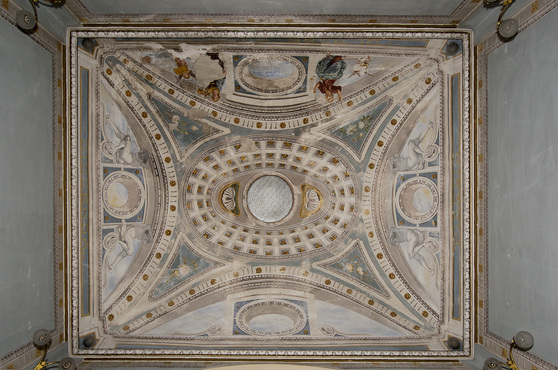 architettura dipinta (decorazione pittorica) - ambito faentino (sec. XX)
