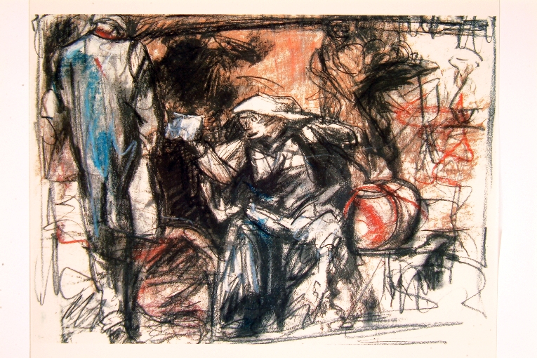 figure (disegno) di Brangwyn Frank (fine sec. XIX)
