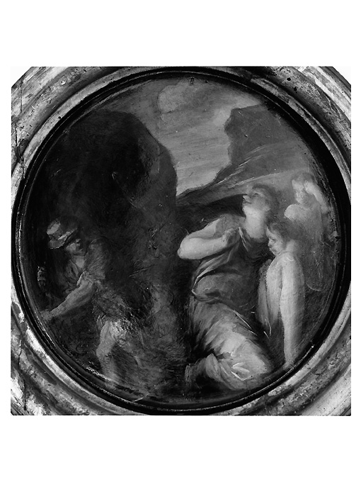 Pan e Siringa (?) (dipinto) di Spinelli Giovan Battista (attribuito) - ambito napoletano (metà sec. XVII)