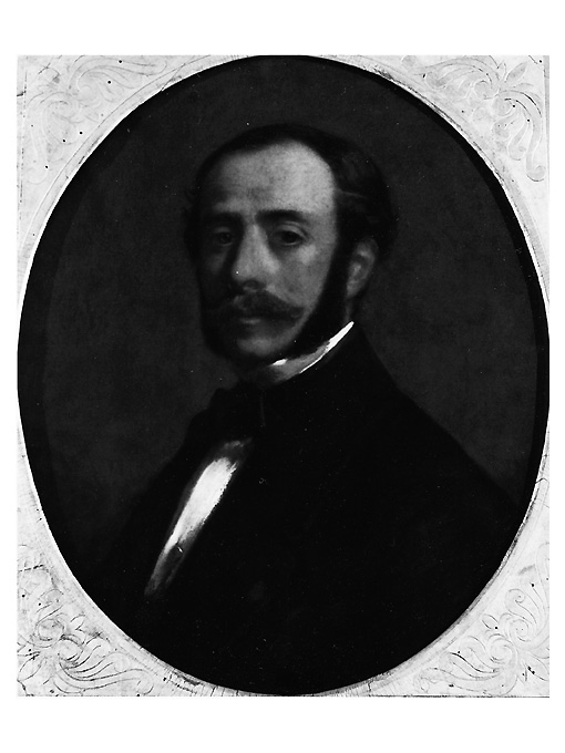 ritratto maschile (dipinto) di De Nittis Giuseppe Gaetano (sec. XIX)