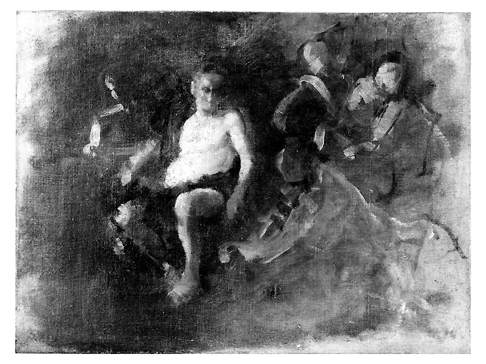 scena di stregoneria (dipinto) di Gordigiani Michele (ultimo quarto sec. XIX)