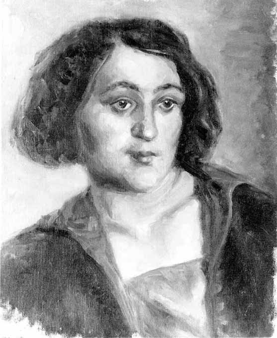 ritratto di donna (dipinto) di Speranza Francesco (sec. XX)