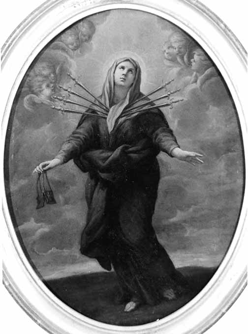 Madonna Addolorata (dipinto) di Conca Sebastiano (secondo quarto sec. XVIII)