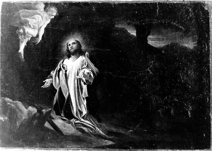 orazione di Cristo nell'orto di Getsemani (dipinto) di Orsi Lelio (sec. XVI)
