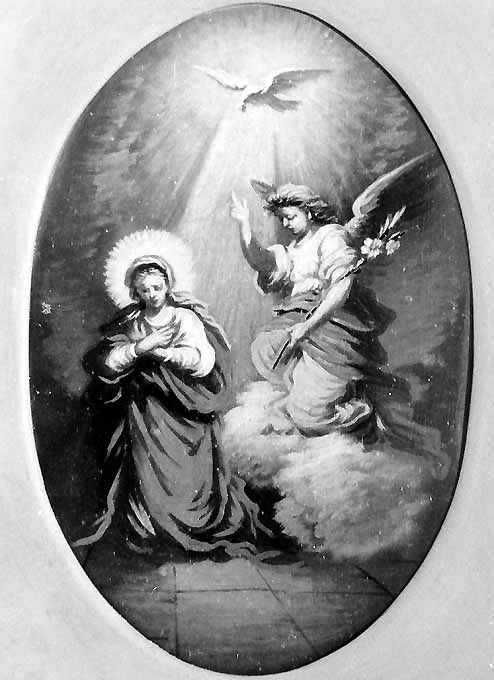 Annunciazione (dipinto) di Spinelli Francesco (ultimo quarto sec. XIX)